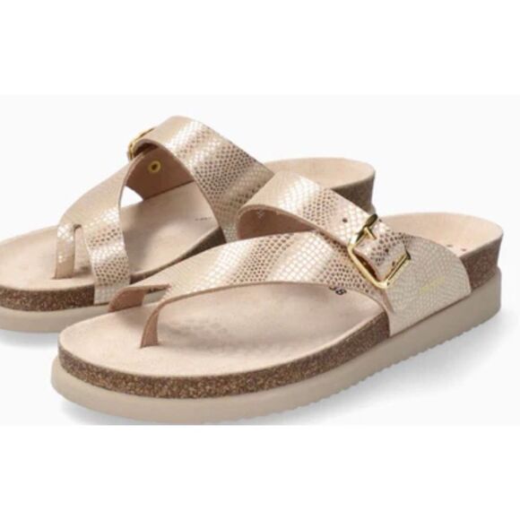 Mephisto Helen Leather Sandals Size 37 / Excellent - Picture 1 of 9
